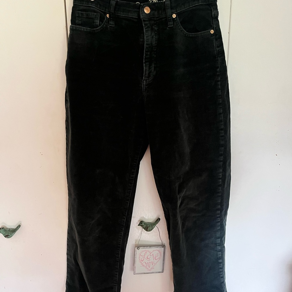 Universal Thread Dark Green Corduroy Straight Leg Pants